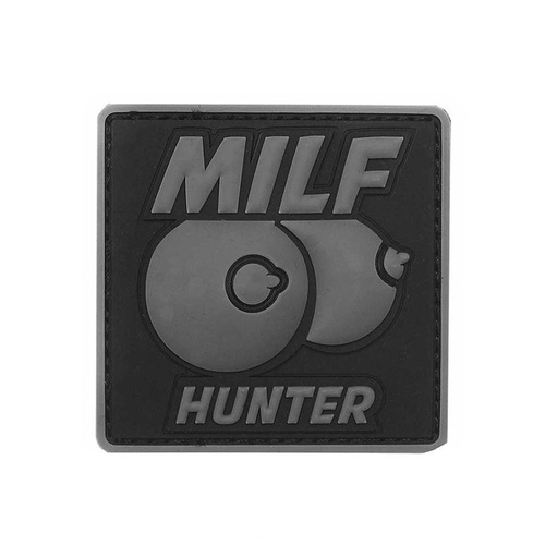 101 Inc. - 3D патч - MILF Hunter - Grey - Нашивки