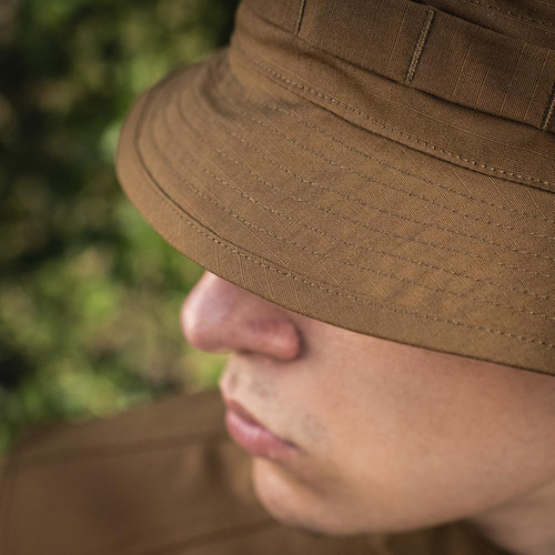 Одежда - M-Tac - Шляпа Boonie - Rip Stop - Coyote Brown - 20405017 - Шляпы