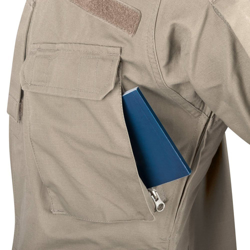 Кітелі - Helikon - Світшот тактичний CPU® - бавовняний ріпстоп - хакі - BL-CPU-CR-13