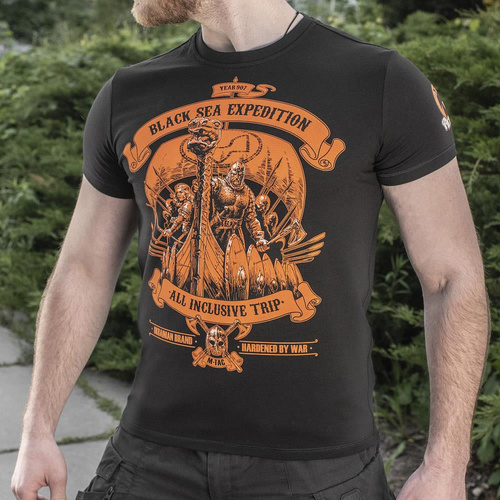 M-Tac - Чоловіча футболка Black Sea Expedition - чорний - 80025002 - Футболки