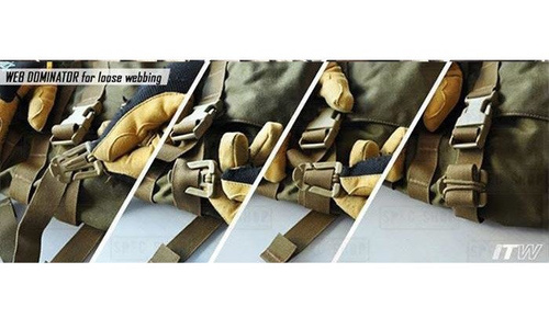 Кемпинг - ITW Nexus - Web Dominator - Coyote Brown - Пряжки