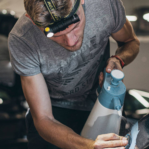 Armytek - Налобний ліхтар Wizard C2 Pro - Магнітний зарядний пристрій - 2500 лм - 18650 - чорний - F08701C - Ліхтарики на голову - Ліхтарики