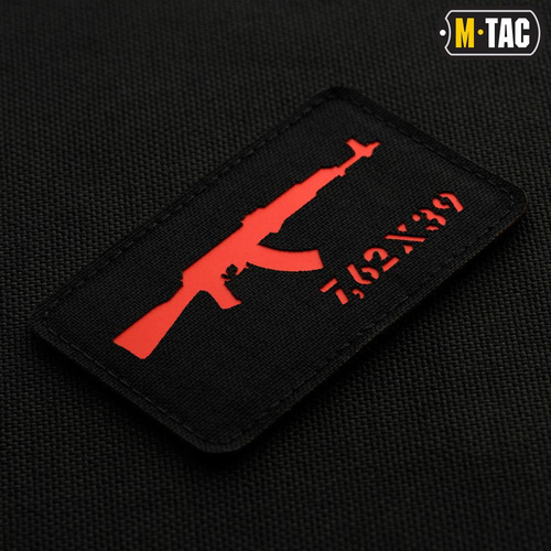 Нашивки - M-Tac - AKM 7.62x39 Laser Cut patch - Black/Black - 51110233