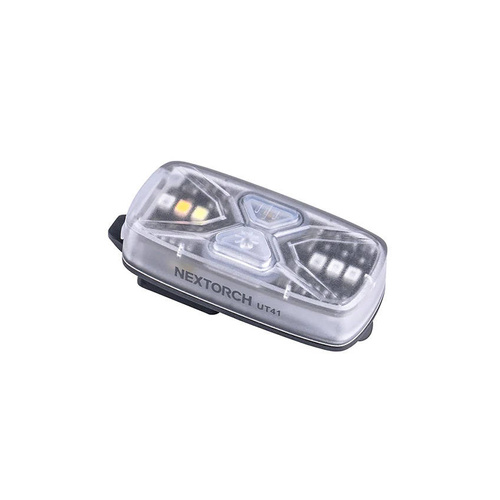 NEXTorch - Сигнальный фонарь UT41 - 20 лм - Поликарбонат - Черный - UT41 - Фонарики для шлема - Фонарики
