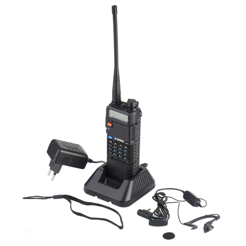 BaoFeng - Радіотелефон UV-5R 5W HTQ USB-C - 5 Вт - 3800 мАг - Рації