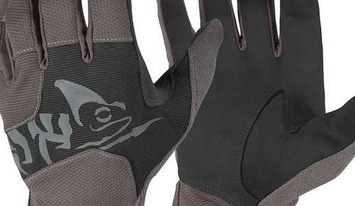 Тактические перчатки - Helikon - All Round Fit Tactical Gloves Light® - Black / Shadow Grey - RK-AFL-PO-0135A.
