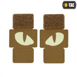 M-Tac - Флуоресцентні нашивки Tiger Eyes Laser Cut - Para - Coyote - 51140005