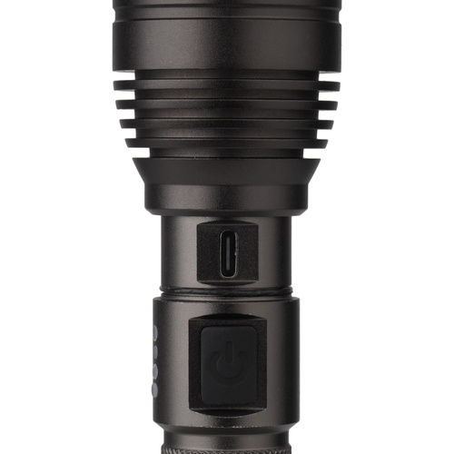 Ліхтарики акумуляторні - Falcon Eye - Ручний ліхтарик Alpha 1000 RC - Стробо - Focus - 1000 лм - Чорний - FHH0122