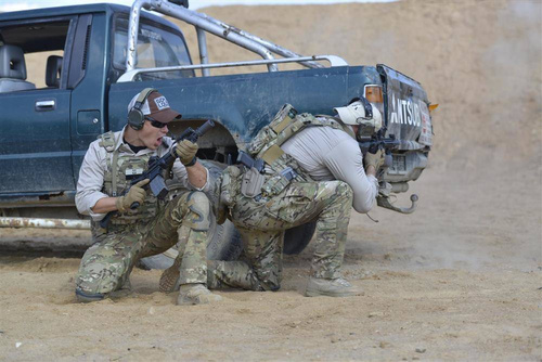 Спорядження - Direct Action - Підсумок для пістолетних магазинів Speed Reload - PenCott GreenZone - PO-PTSR-CD5-PGZ - Підсумки тактичні