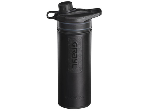 Grayl - Бутылка с фильтром для воды GeoPress - 710 мл - Черный - 400-COV - Фильтрация воды