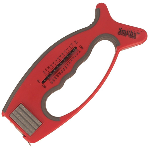 Smith's - Точилка для рибальських ножів 4 в 1 - червона - JIFF-FISH - Точила для ножів