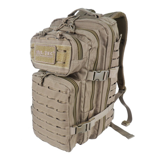 Mil-Tec - Рюкзак Small Assault Pack Laser Cut - Coyote Tan - 14002605 - Рюкзаки тактичні