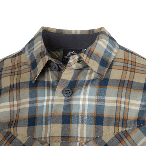 Тактические рубашки - Helikon - Рубашка MBDU Flannel Shirt® - Slate Blue Checkered - KO-MBD-PO-C0
