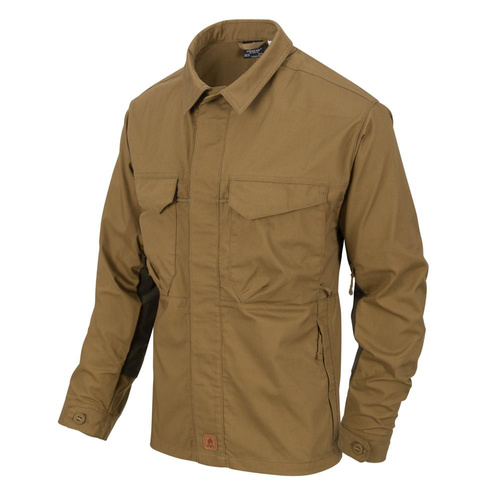 Helikon - Футболка Woodsman - Taiga Green / Coyote - KO-WDN-DC-1109A - Тактические рубашки