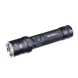 NEXTorch - Світлодіодний тактичний ліхтар P84 з акумулятором 4800 mAh - 3000 лм - чорний - P84
