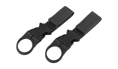 101 Інк. - Тримач для пляшки MOLLE - 2 шт. - Чорний - JF007 - Пряжки