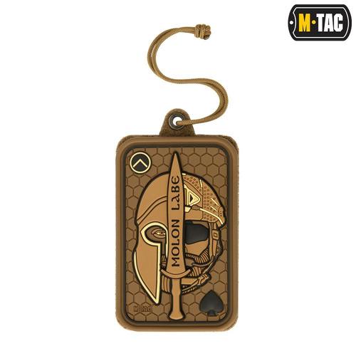 Одежда - M-Tac - Патч-панель с карманом для идентификационных карт со шнурком - Coyote - 10118005 - Нашивки