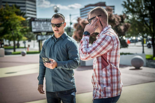 Helikon - Сорочка з суміші нейлону TRIP - Червоний плед - KO-TRI-NB-P7