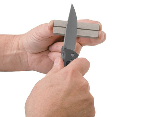 Lansky - Алмазний кишеньковий камінь - дрібна зернистість - LDPST - Точила для ножів - Багатофункціональні ножі