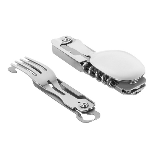 Туристические столовые приборы - M-Tac - Туристические складные столовые приборы - Нержавеющая сталь - 60011135