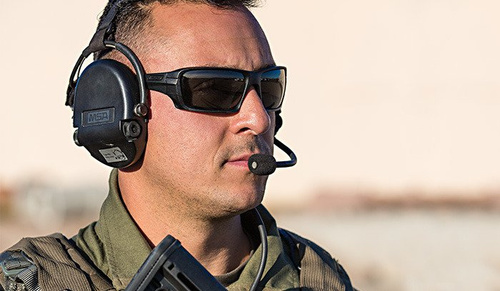 Баллистические очки - ESS - Rollbar Tactical Subdued Logo Kit Ballistic Glasses - Black - Transparent / Tinted - EE9018-05