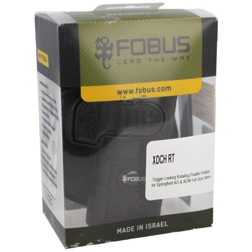 Кобуры поясные - Fobus - Kabura Springfield XD, XDM Full Size - Płetwa Roto - Prawa - XDCH RT