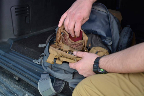 Helikon - Вставка на липучку MOLLE Adapter 2 - Cordura - Shadow Grey - IN-MA2-CD-35 - Остальные чехлы - Снаряжение