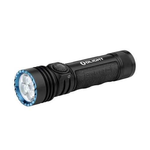 Olight - тактический фонарь Seeker 4 Pro Cool White - 4600 люмен - 5000 мАч - Seeker 4 Pro CW (матовый черный) - Тактические фонари