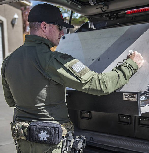 Helikon - Сорочка боевая MCDU Combat Shirt® - NyCo Ripstop - Olive Green - BL-MCD-NR-02 - Боевые рубашки - Одежда