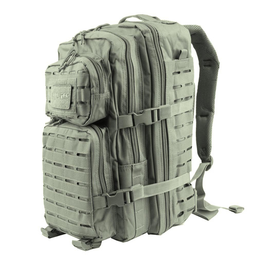 Mil-Tec - Рюкзак Large Assault Pack Laser Cut - Зелений OD - 14002701 - Рюкзаки тактичні