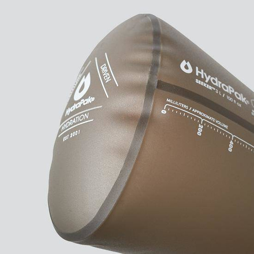 HydraPak - резервуар для воды Seeker™ - 3 л - серый мамонт - A823M - Бутылки для воды, гидраторы, котелки - Кемпинг