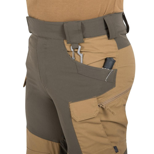 Helikon - Брюки для улицы Hybrid Outback Pants® - DuraCanvas® - Ash Grey - SP-HOP-DC-85 - Тактические брюки - Одежда