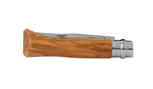 Швейцарські ножі - Opinel - Ніж N°8 VRI - Inox - Oливка/Olivier - 002020 - Швейцарські ножі