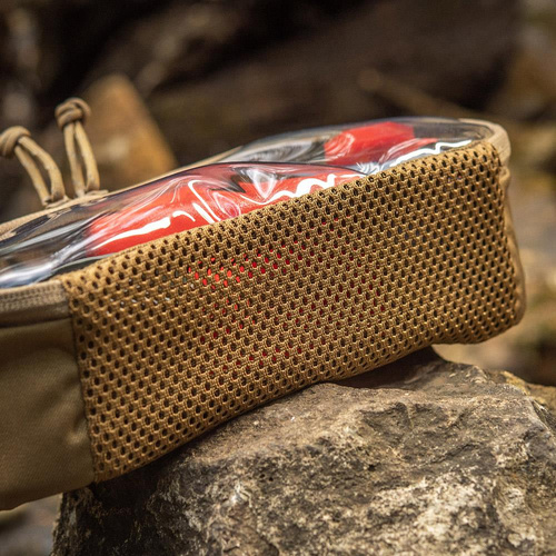 Рюкзаки - M-Tac - Прозрачный карман Elite Medium - Coyote - 10147005-M - Сумки