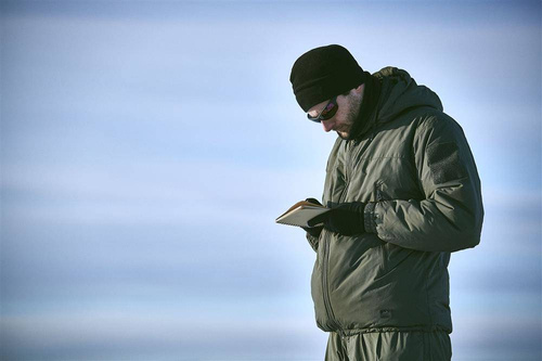 Helikon - Легкая зимняя куртка 7 уровня - Climashield® Apex™ - Flecktarn - KU-L70-NL-23 - Куртки - Одежда