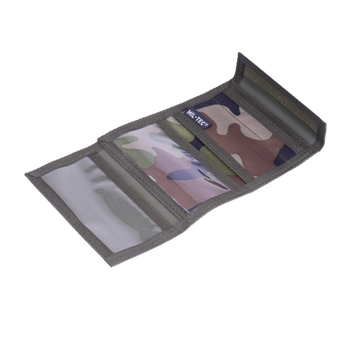 Mil-Tec - Гаманець - Woodland - 15801020 - Гаманці, футляри для документів - Спорядження