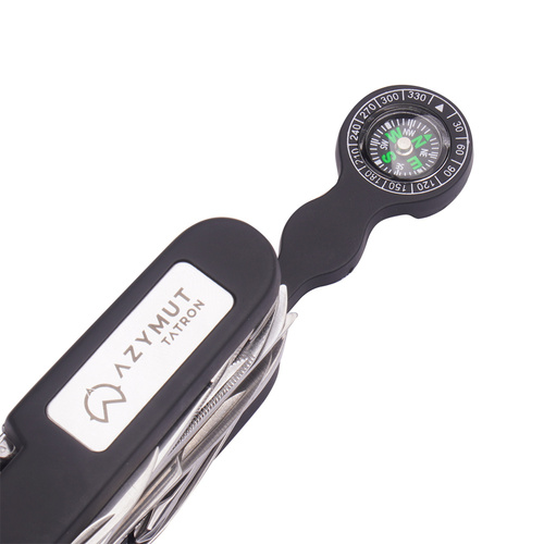 Кишеньковий ніж Azymut - Tatron - 25 інструментів - Чорний - HK20017BL - Швейцарські ножі
