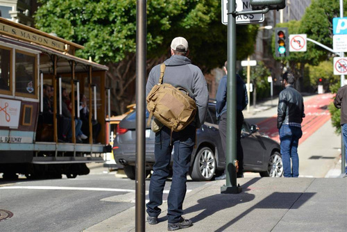 Рюкзаки - Helikon - Сумка Urban Courier Bag Large® - Cordura® - Shadow Grey - TB-UCL-CD-35 - Сумки