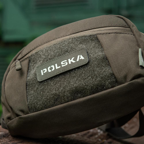 M-Tac - Нашивка - Польща 25х80 - Laser Cut Fluorescencyjna - Green/Lum - 51004223 - Нашивки - Одяг