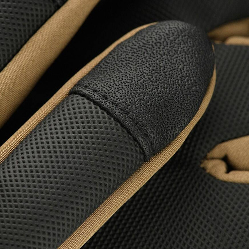 M-Tac - Тактичні рукавички Soft Shell Thinsulate - Чорний / Coyote Brown - 90308017 - Тактичні рукавиці