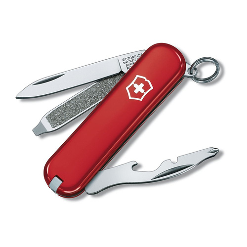 Victorinox - Кишеньковий ніж Rally - Червоний - 0.6163 - Швейцарські ножі