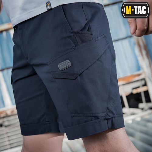 M-Tac - Тактичні шорти Aggressor - Polycotton - Rip-Stop - Dark Navy Blue - 20018015. - Шорти