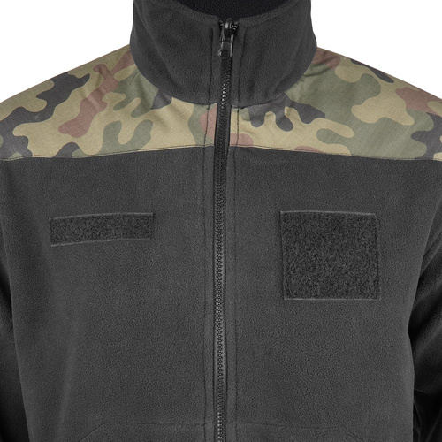 Texar - Флісова кофта Grom - Black / PL Camo - 03-FLG-CO - Фліси - Одяг