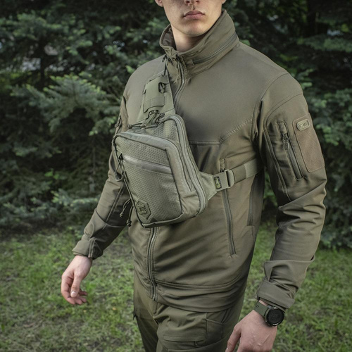 Рюкзаки - M-Tac - Наплечная сумка Elite Hex - Ranger Green - 10175023 - Сумки