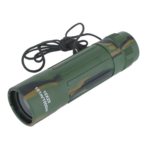 Mil-Tec - Монокуляр 10x25 - Camo - 15705020 - Бинокли