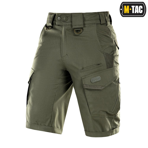 Тактичні шорти M-Tac - Aggressor Gen.II Flex - Polycotton - Army Olive - 20014062. - Шорти
