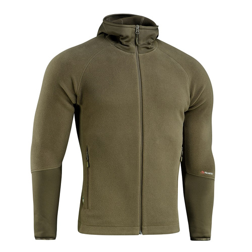 M-Tac - Флисовая кофта Polartec Sport Hoodie Fleece Sweatshirt - Dark Olive - 70067048 - Флисовые куртки - Одежда