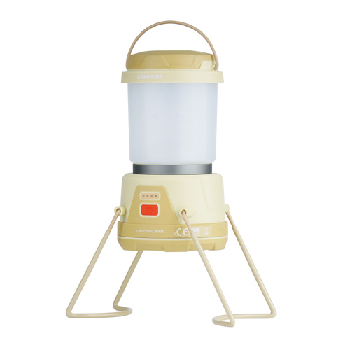 Кемпінгові ліхтарі - Falcon Eye - Кемпінговий ліхтар Багаття - 1720 лм - Диммер - Коричневий - FCL0032