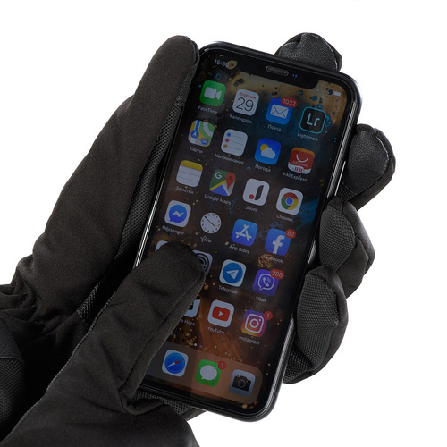 Тактические перчатки - M-Tac - Тактические перчатки Soft Shell Thinsulate - Чёрный - 90308002