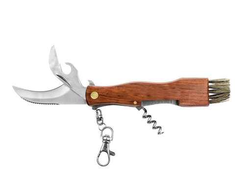 Швейцарские ножи - Joker - многофункциональный грибной нож - дерево - JKR89